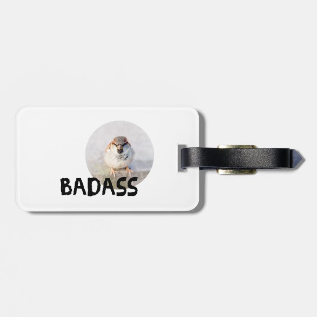 Etiqueta De Bagagem Sparrow - Badass (Traseira Horizontal)