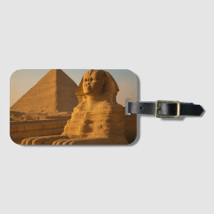 Etiqueta de Bagagem Sphinx & Pyramids