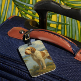 Etiqueta De Bagagem Spinone Italiano