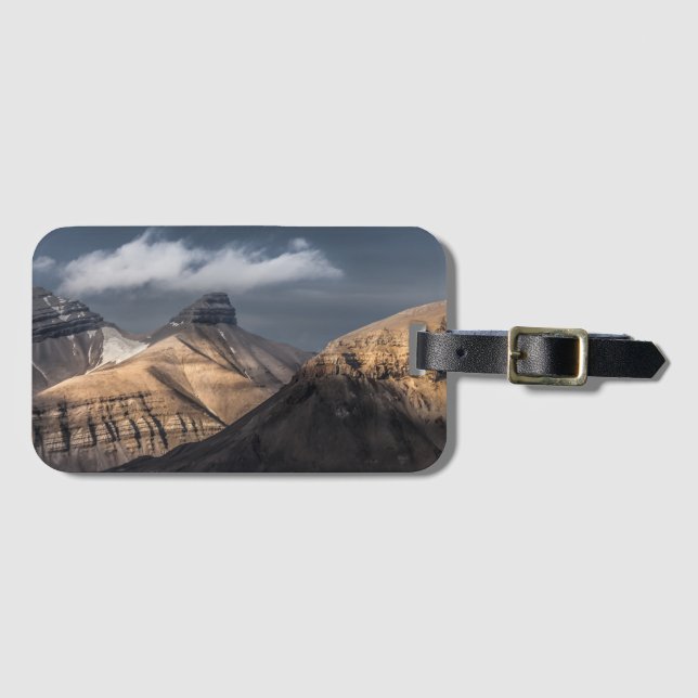 Etiqueta De Bagagem Spitsbergen Svalbard (Frente Horizontal)