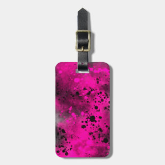 Etiqueta De Bagagem Spray Paint Splatter Effect Luggage Tag