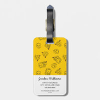 Sr. Happy & Little Miss Sunshine | Padrão amarelo