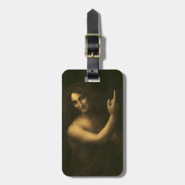 Etiqueta De Bagagem St John o baptista por Leonardo da Vinci