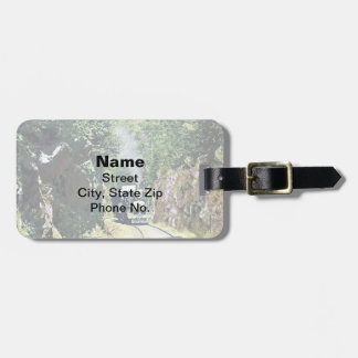 Etiqueta De Bagagem Steam Locomotive At Summit Cut, Green Mountain