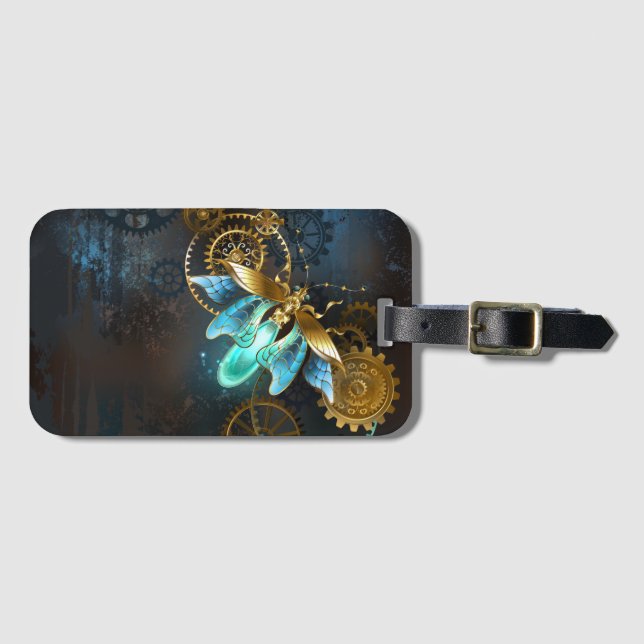Etiqueta De Bagagem Steampunk Firefly (Frente Horizontal)