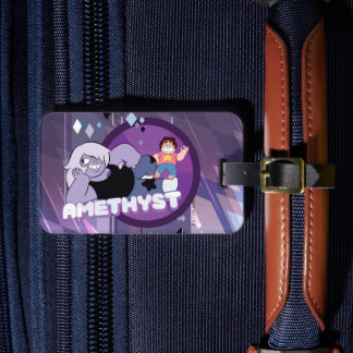 Etiqueta De Bagagem Steven Universe | Gráfico de Caracteres Ametist