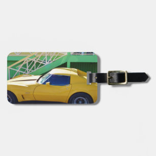 Etiqueta De Bagagem Stingray. clássico de Corveta