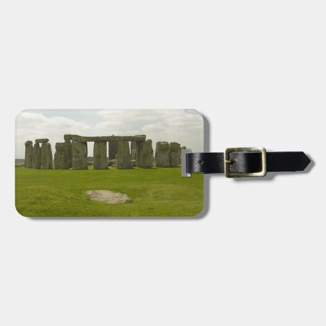 Etiqueta De Bagagem Stonehenge (Frente Horizontal)