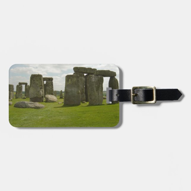 Etiqueta De Bagagem Stonehenge (Frente Horizontal)