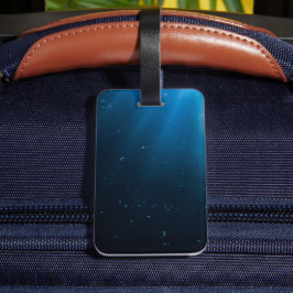 Etiqueta De Bagagem Sua Esmeralda Curls - Sereia Sobrando Embaixo da Á