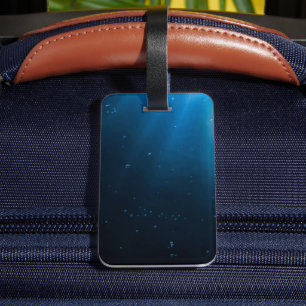 Etiqueta De Bagagem Sua Esmeralda Curls - Sereia Sobrando Embaixo da Á