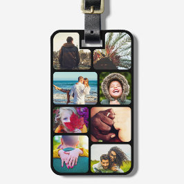 Etiqueta De Bagagem Sua etiqueta de Viagem de bagagem de 8 fotos