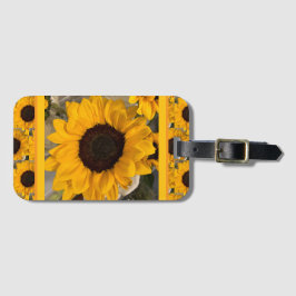 Etiqueta De Bagagem Sunflower Luggage Tag