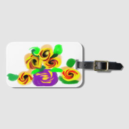 Etiqueta De Bagagem Sunflowers joy