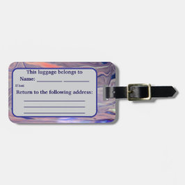 Etiqueta De Bagagem Sunrise Acrylic Pour Inspired