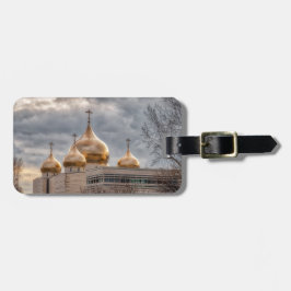 Etiqueta De Bagagem Sunset (Catedral Ortodoxa Russa)