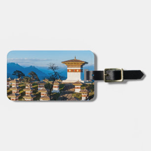 Etiqueta De Bagagem Sunset on Dochula Pass - Butão, Himalaya