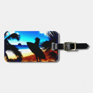 Etiqueta De Bagagem Surfe 10