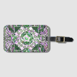 Etiqueta De Bagagem Susea Blu Studios Garden Luartigo