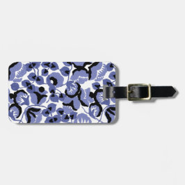 Etiqueta De Bagagem Sweet Pea (Periwinkle) Fine Art