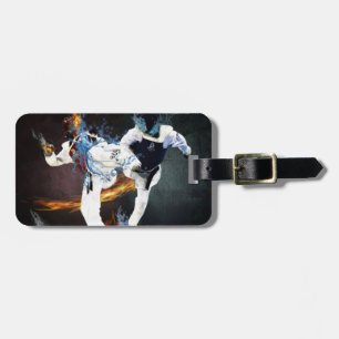 Etiqueta De Bagagem taekwondo
