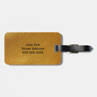 Etiqueta De Bagagem Tag acrílico da bagagem do design de couro