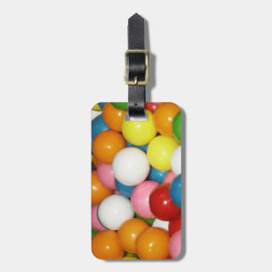Etiqueta De Bagagem Tag colorido da bagagem de Gumball