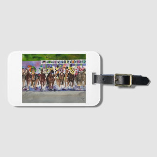 Etiqueta De Bagagem Tag da bagagem com imagem de Kentucky Derby