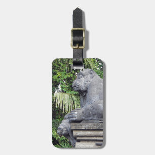 Etiqueta De Bagagem Tag da bagagem da floresta do macaco