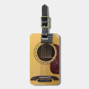 Etiqueta De Bagagem Tag da bagagem da guitarra