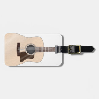 Etiqueta De Bagagem Tag da bagagem da guitarra