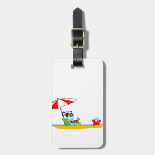 Etiqueta De Bagagem Tag da bagagem da panda