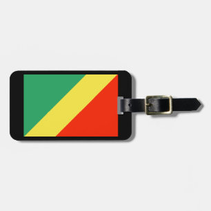 Etiqueta De Bagagem Tag da bagagem da República Democrática do Congo