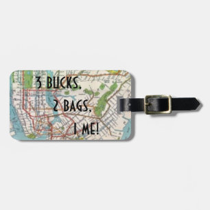 Etiqueta De Bagagem Tag da bagagem de Annie NYC