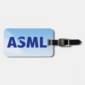Etiqueta De Bagagem Tag da bagagem de ASML