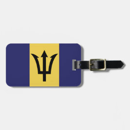 Etiqueta De Bagagem Tag da bagagem de Barbados (adicione sua