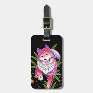 Etiqueta De Bagagem Tag da bagagem de BINDI SHIBA INU
