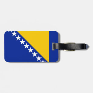 Etiqueta De Bagagem Tag   da bagagem de Bosnia&Herzegovina com correia