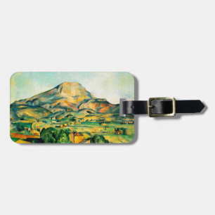 Etiqueta De Bagagem Tag da bagagem de Cezanne Mont Sainte-Victoire