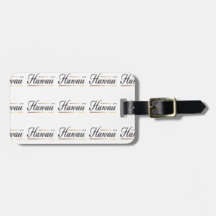Etiqueta De Bagagem Tag da bagagem de Havaí