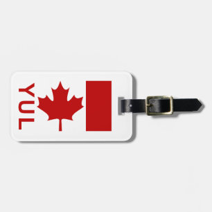 Etiqueta De Bagagem Tag da bagagem de Montreal P.E.T (adicione sua