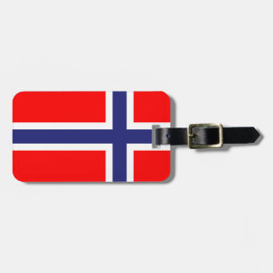 Etiqueta De Bagagem Tag da bagagem de Noruega