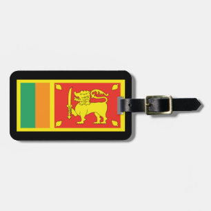 Etiqueta De Bagagem Tag da bagagem de Sri Lanka