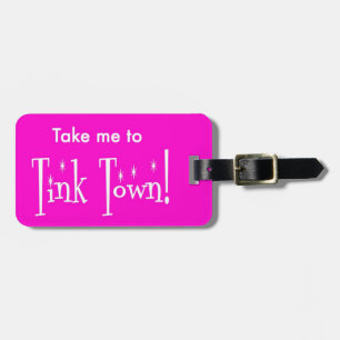 Etiqueta De Bagagem Tag da bagagem de Tink Tinkerbelle Disney