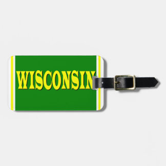 Etiqueta De Bagagem Tag da bagagem de Wisconsin LL