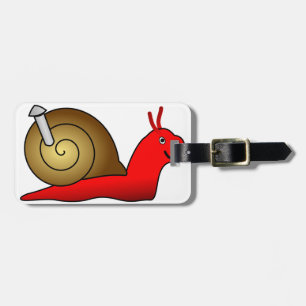 Etiqueta De Bagagem Tag da bagagem do caracol