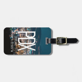 Etiqueta De Bagagem Tag da bagagem do código do aeroporto de PDX