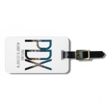 Tag da bagagem do código do aeroporto de PDX