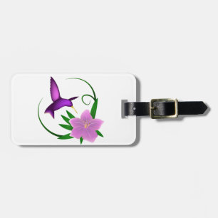 Etiqueta De Bagagem Tag da bagagem do colibri