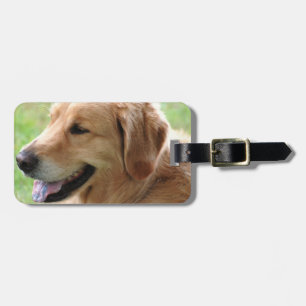 Etiqueta De Bagagem Tag da bagagem do filhote de cachorro do golden